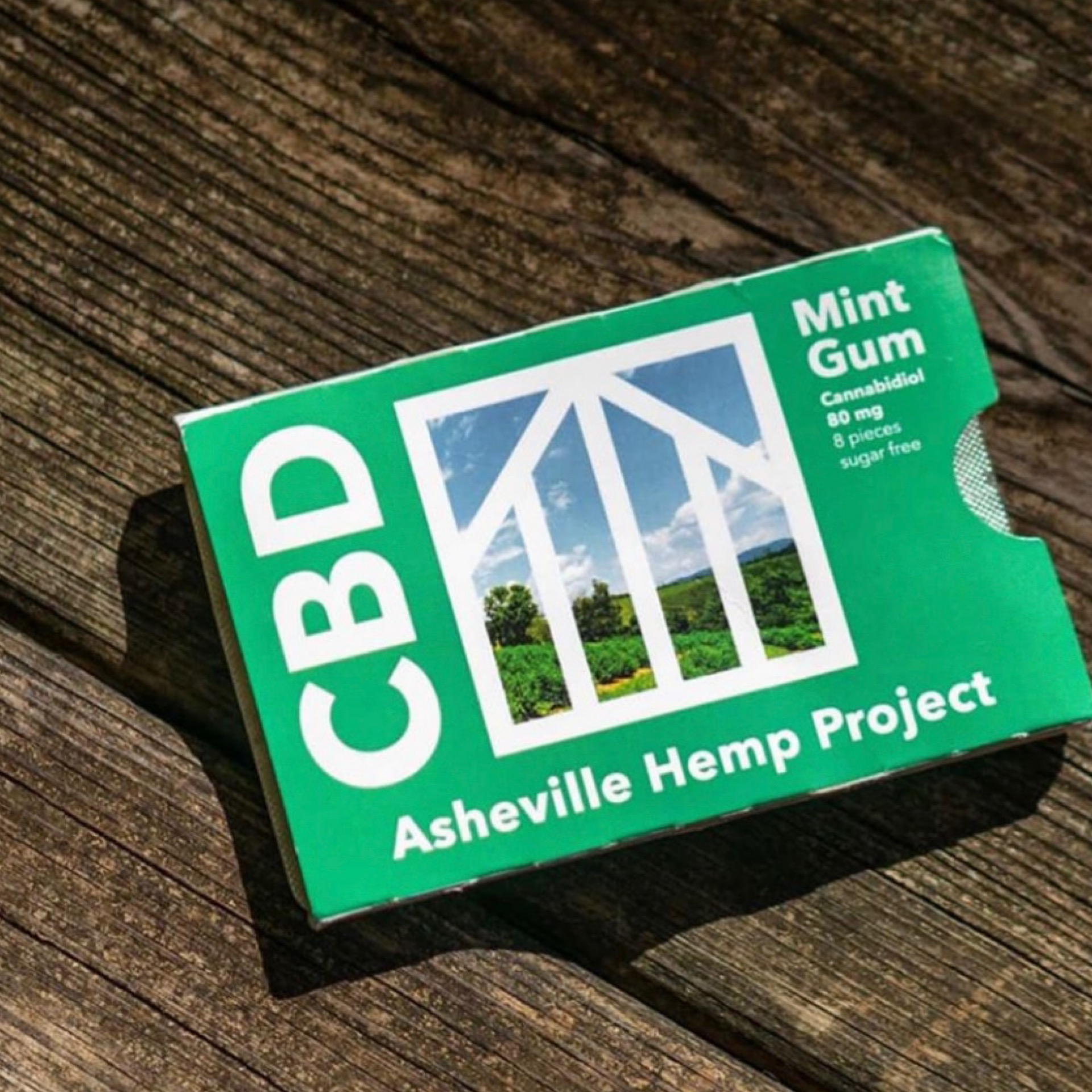 Asheville Hemp Project-CBD Mint Gum