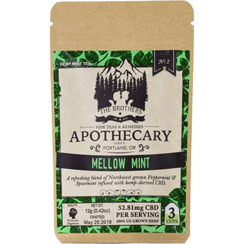 Brothers Apothecary CBD Tea-Mellow Mint