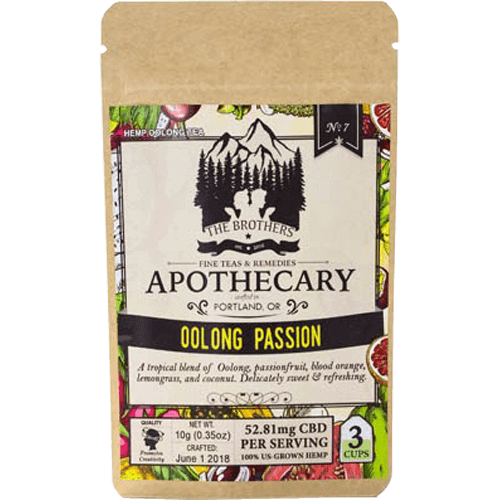 Brothers Apothecary CBD Tea-Oolong Passion