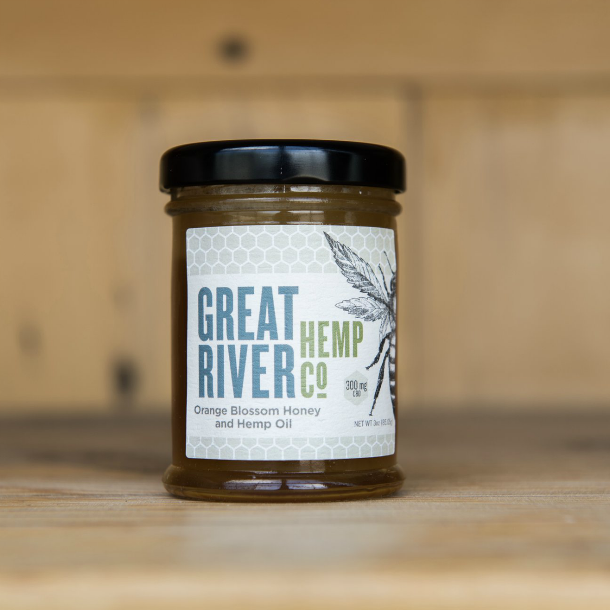 Great River Hemp-Orange Blossom CBD Honey