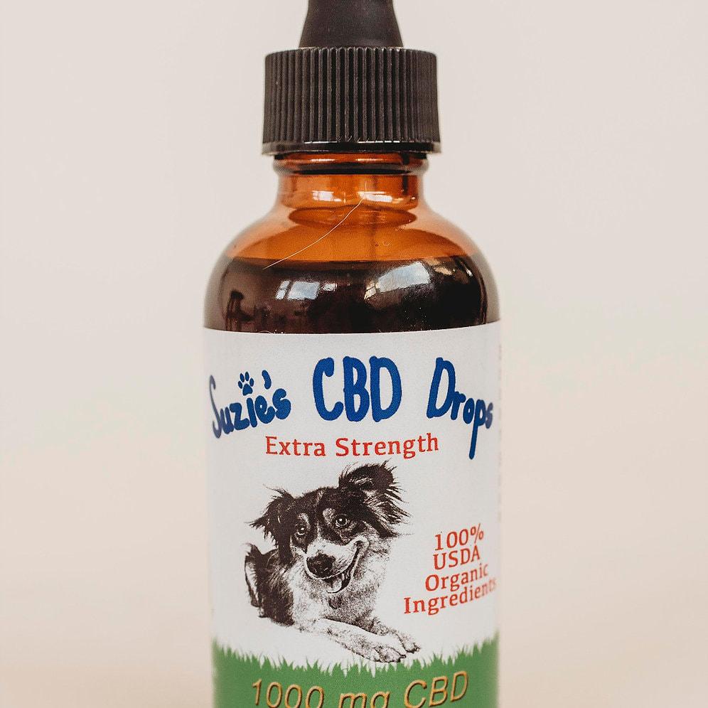 Suzie's ORGANIC CBD Pet Drops 1000 mg